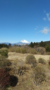 十国峠から見た富士山