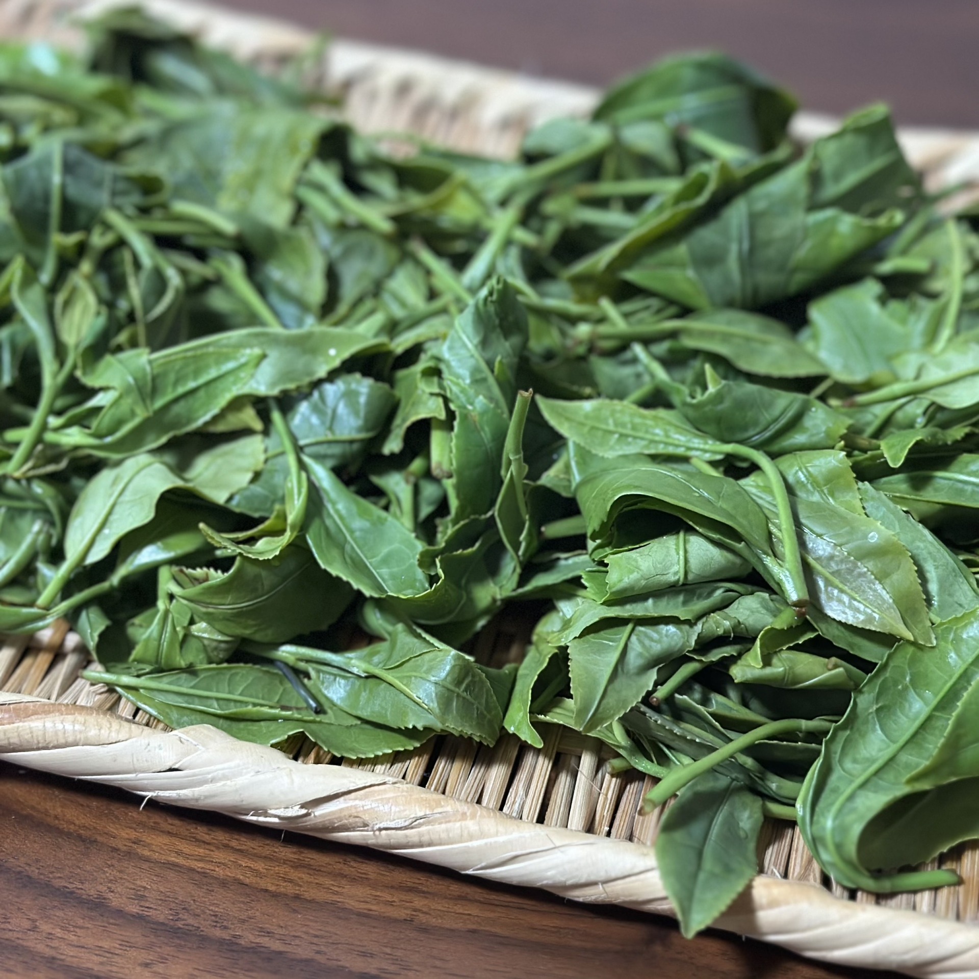 新茶　焙煎　電子レンジ